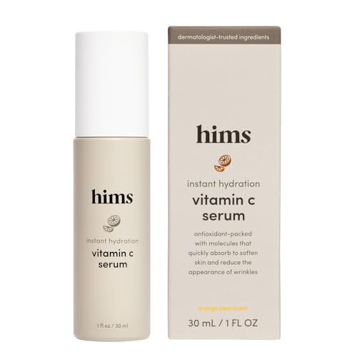 hims Vitamin C Serum, Hyaluronic Acid & Orange Peel Extract, 1 Fl Oz