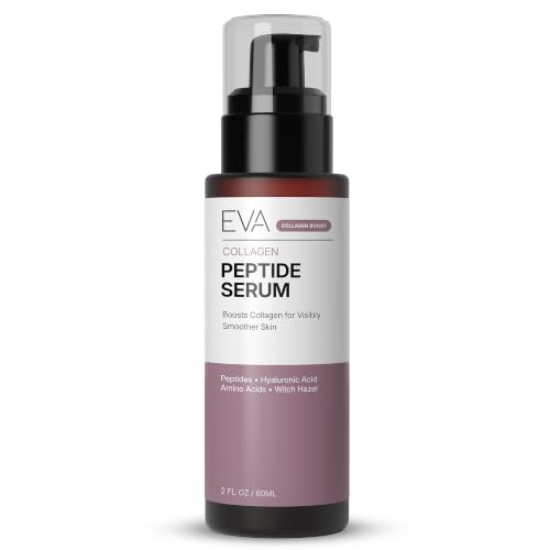 Eva Naturals Collagen Peptide Serum for Face, Multi-Peptide Complex, 2 oz