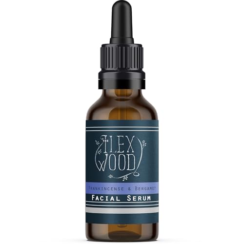 The Ilex Wood Frankincense & Bergamot Natural Face Serum, 0.68 Fl Oz