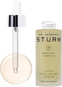 Super Anti Aging Serum 1.01 Fl Oz, Hyaluronic Acid Serum for Face, Smooths Fine Lines and 