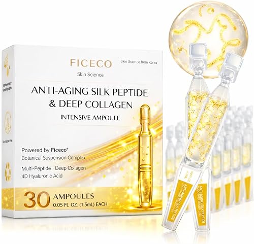 FICECO Glow Intensive Silk Peptides Serum for Face, Korean EGF Alterna — Our hands-on testing setup for best night-time luxury ant
