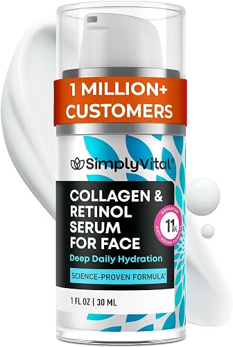 SimplyVital Collagen, Retinol & Hyaluronic Acid Serum - Anti-Aging Moi — Side-by-side comparison of top picks in this category