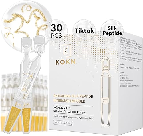 200,000ppm Silk Peptide Intensive Lifting Ampoule, Anti-Aging Serum wi — Our hands-on testing setup for features of luxury anti-ag